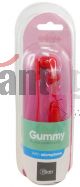 MLAB AUDIF GUMMY IN-EAR M.LIBRES RED