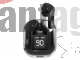 MLAB AUDIFONO TWS GLASS CRYSTAL + SILICON CASE BLACK