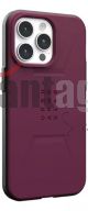 FUNDA DURA CON MAGSAFE PARA IPHONE 15 PRO CIVILIAN UAG ROJO