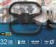 MLAB ANTENA TV ULTRA HDTV VHF-UHF INTERIOR Y EXTERIOR 360º AMPLIFICADA USB 32DBI
