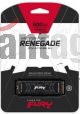 Disco Unidad de Estado Sólido Kingston FURY Renegade, 500GB, NVMe M.2, Lectura 7300MB/s Escritura 3900MB/s