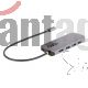 Adaptador Multipuertos USB C, de Vídeo HDMI de 4K y 60Hz, Hub USB-A 3.2 de 3 Puertos de 5Gbps