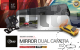 MLAB CAMARA ESPEJO AUTO DVR FHD 2 CAMARAS FRONT 1080P / BACK 720P