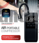 MLAB COMPRESOR AIRE NEUMÁTICOS Y BALONES 50 PSI PORTÁTIL EMERGENCIA 4.000MAH CON LINTERNA