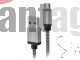 MLAB CABLE MICRO USB BLINDADO WHITE BLISTER PLASTICO SELLADO