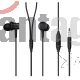  Auriculares Internos Con Micro En Oreja Cableado Conector De 3,5 Mm Negro Xiaomi Mi Basic