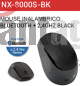 GENIUS MOUSE INALAMBRICO BLUETOOTH + 2,4GHZ BLACK-NX-8000S-BK