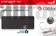 GENIUS TECLADO SLIM COMPACT COPILOT USB BLACK-LUXEMATE 110