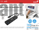 GENIUS HUB 4 IN 1 PLUG TYPE-C TO JACK USB 3.0-UH-400-BK