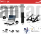 GENIUS STAND FOR NOTEBOOK & TABLET-M200-BK