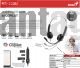 GENIUS HEADSET USB CABLE 2,4MT-HS-220U