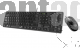GENIUS KIT TECLADO SLIM & MOUSE COPILOT USB BLACK  SLIMSTAR-C126