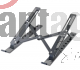 GENIUS STAND ALUMINIO FOR NOTEBOOK & TABLET IRON GREY M250