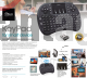 MLAB TECLADO WIRELESS TOUCHPAD RECARGABLE PC NOTEBOOK SMART TV