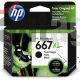 CARTUCHO TINTA HP 667XL NEGRO