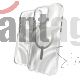FUNDA MILAN SNAP MAGSAFE IPHONE 16 PRO ZAGG BLANCO GLITTER