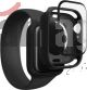 Lamina Glass Fusion Plus Para Apple Watch 45mm Transparente Con Borde Negro