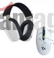 Audifono Gamer inalámbrico Logitech G435 + Mouse Gamer G305, White/Yellow