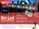 MLAB LUZ FIESTA BARRA 9 LED MIC MUSIC RGBW 4 EN 1