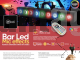 MLAB LUZ FIESTA BARRA 9 LED MIC MUSIC RGBW 4 EN 1