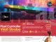 MLAB LUZ FIESTA BARRA 144 LED PIXEL CONTROLLER WALL STROBE MIC MUSIC RGB 3 EN 1