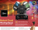 MLAB LUZ FIESTA ROBOT DUAL MOVING HEAD LASER STROBE 16 LED MIC MUSIC RGBW 3 EN 1