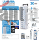 POWERLAB LAMPARA DE EMERGENCIA 30 LED