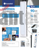 POWERLAB LAMPARA DE EMERGENCIA 90 LED