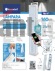POWERLAB LAMPARA DE EMERGENCIA 160 LED