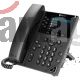 Teléfono Alámbrico IP Polycom VVX 350 6Líneas PoE