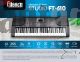FUSSEN TECLADO MUSICAL ELECTRONICO 61 TECLAS STUDIO  FT-610