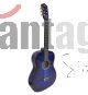SEVILLANA GUITARRA CLASICA 39 C/FUNDA/ALMA BLACK-BLUE
