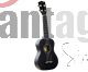 SONUN UKELELE KAUAI 21/FUNDA BLACK