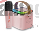 MLAB KARAOKE MY LIL FIRST SINGER CON LUZ RGB 1 MICROFONO INALAMBRICO PINK