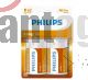 PHILIPS PILA CLORURO ZINC D BLISTER 2PCS
