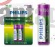 PHILIPS PILA RECARGABLE NI-MH READY AA 1000MAH  BLISTER 2 PCS