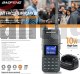 BAOFENG INTERCOMUNICADOR ALTA GANANCIA 10W DUAL-BAND WATERPROOF TYPE-C UV-30