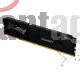 Memoria Ram DDR5 8GB 5200MT/s Kingston FURY Beast Black, Intel XMP 3.0, AMD® EXPO v1.1, DIMM