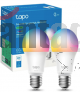 TP-LINK TAPO AMPOLLETA MULTICOLOR E-27 WI-FI LIGHT EU / TAPO L530E (2 PACK)
LUZ LED MULTICOLOR. ELIGE ENTRE LOS 16 MILLONES DE COLORES PARA
