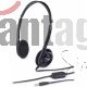Audífonos Genius con Manos Libres HS-M200C Conector 3.5 mm Color Negro