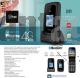 MLAB TELEFONO SENIOR SHELL 4G SOS 2,8