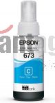 Botella de tinta Epson C13t673220 L800 Cyan