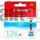 CARTUCHO DE TINTA CLI-126 CIAN