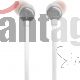 Auriculares JBL TUNE 310C con microfono, cableado - USB-C - blanco
