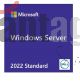Licencia Microsoft Windows Server Dell 2022 Standard16 núcleos - ROK