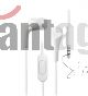 Motorola - EARBUDS 2-S - Headphones - Para Cellular phone - Wired - blanco
