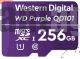 Tarjeta MicroSD Western Digital Purple SC QD101 de 256GB (Class 10, SDA 6.0, U1)