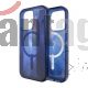 Funda Dura Santa Cruz con Magsafe para iPhone 15 Pro Gear4 Transparente Azul Glaciar