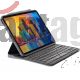 Funda Con Teclado Ingles Y Trackpad Pro Keys Para Pro 12.9 3ª A 5ª Gen Zagg Gris