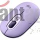 Logitech - Mouse - Wireless - Purple - With Emoji Cosmos Lavender